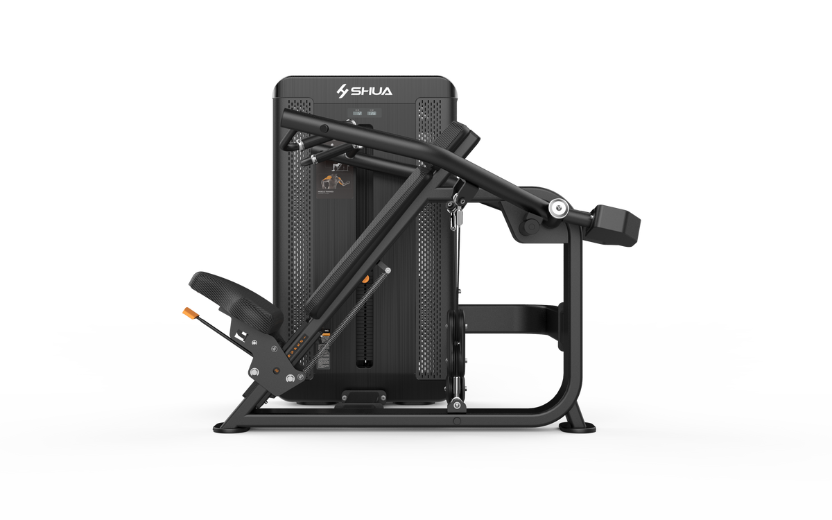 Shua G8802 Shoulder Press selectorized machine, studio render 4 of 4