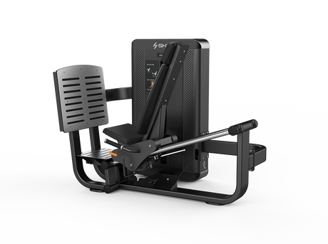 Shua G8805 Seated Leg Press selectorized machine, studio render 1 of 5
