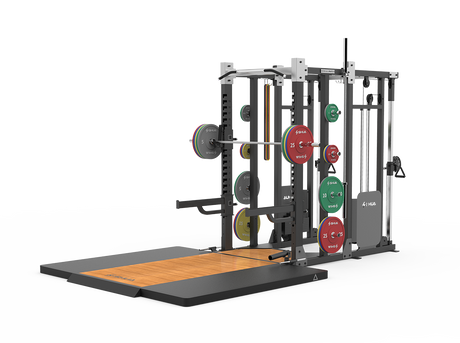 Shua G8903 Power Rack, studio render 1 of 2