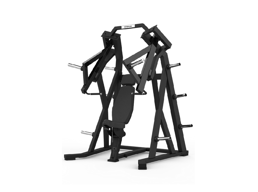 Shua G8912 Iso-Lateral Chest Press plate loaded machine, studio render