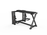 Shua G8926 Seal Row Bench exercise bench, studio render 1 of 3