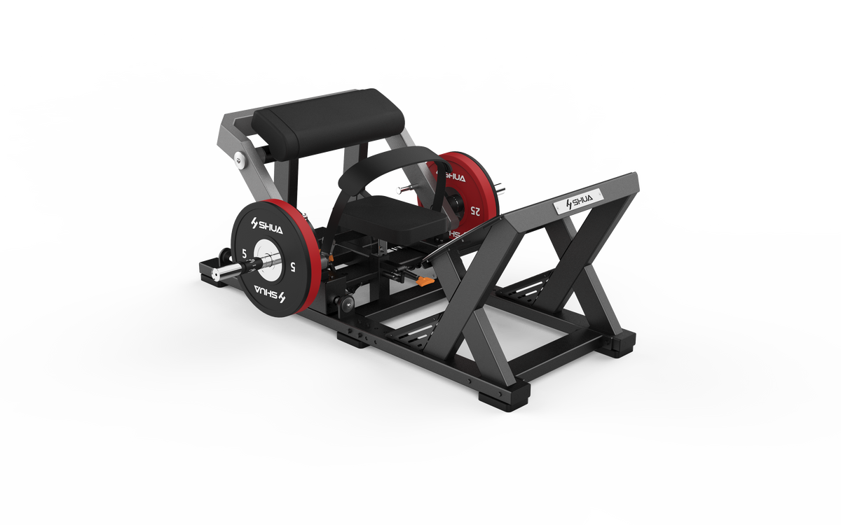 Shua G8928 Glute Trainer plate loaded machine, studio render 5 of 5
