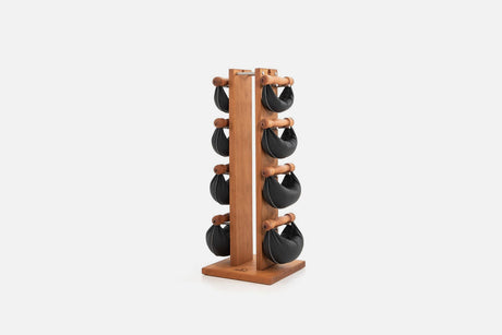 Nohrd - SwingBells Tower Cherry NOHrD Dumbell racks, power block stand, plate and bar storage, kettlebell racks, ball racks swing-cherry