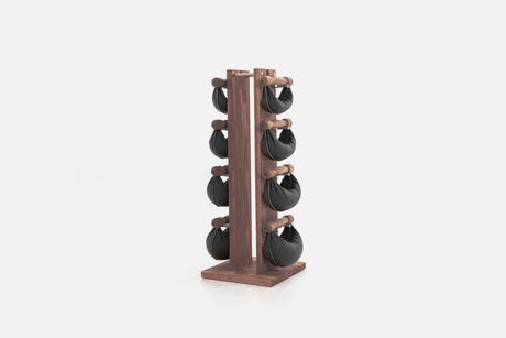 Nohrd - SwingBells Tower Vintage NOHrD Dumbell racks, power block stand, plate and bar storage, kettlebell racks, ball racks swing-turm-vintage-1-grey