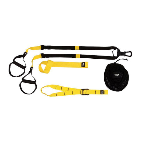 TRX Home Suspension Trainer Kit components laid out