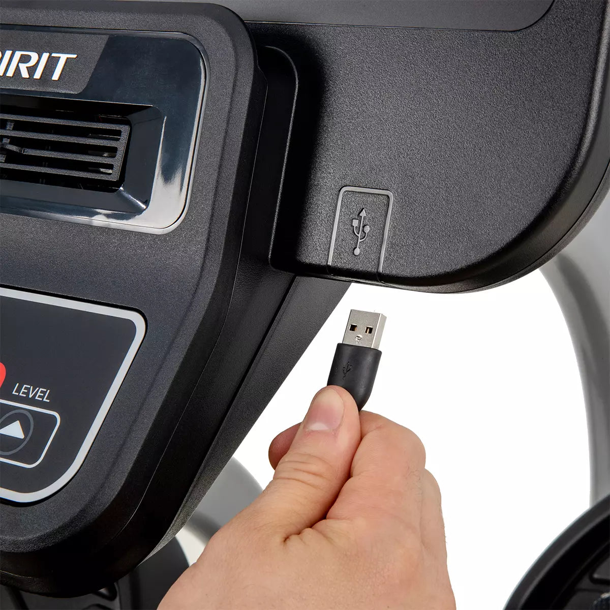 Spirit Fitness CRS800S Recumbent Stepper w/ Swivel Seat - Final Stock Spirit Steppers, recumbent steppers, Heavy , commercial usb_1_2_jpg_0128dfea-5ed5-4077-b66d-fd31ddb06711