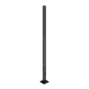 XM Fitness 8' Rig Upright in black, full-length view