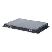 XM Fitness Soft Plyo Box 3-inch add-on in black, side view