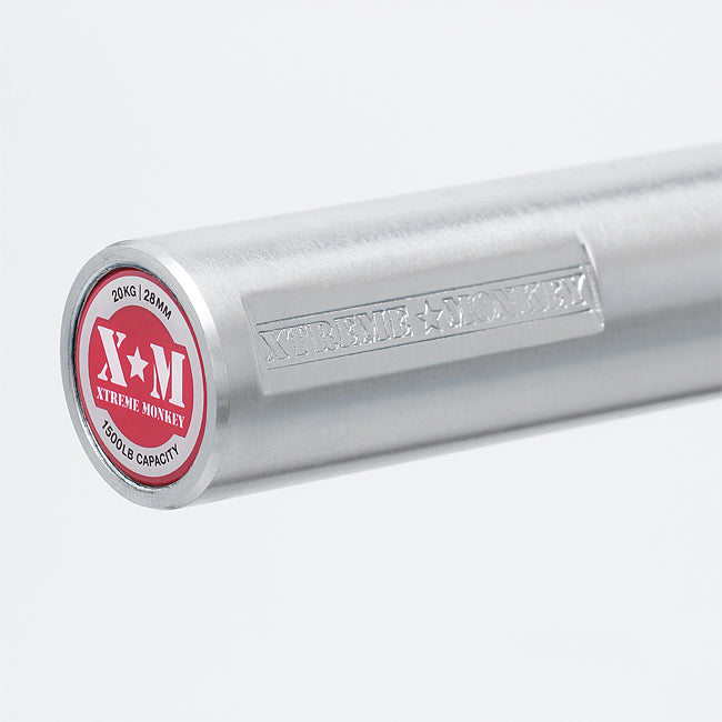 XM Fitness Mens Olympic Lifting Bar 1500lbs Capacity XM Fitness Lifting bars, weight bars, dumbbell handles xm-fitness_xtreme-monkey-mens-lifting-bar-1500lbs-bar_view-2_a3632237-70df-46ab-942e-064ac1aa601f
