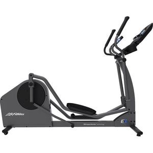 Life Fitness E1 Elliptical The E1 Elliptical Cross-Trainer by Life Fitness offers a low-impact, total-body workout for home exercisers of all fitness levels. Years of Life Fitness innovation and research yielded an inviting elliptical cross-trainer that merges smooth and natural motions with outstanding durability and extremely quiet operation.