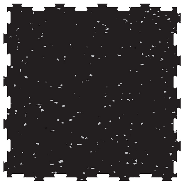 Interlocking Rubber Gym Floor Tiles Rec Surfaces Variant(s) - Size|Color 2x2grey