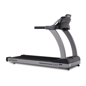 The TRUE Fitness Performance 100 treadmill offers affordable quality without skimping on premium technology and engineering for your home fitness needs with treadmills for your home. The Performance 100 features TRUE’s Soft System® and is manufactured with commercial-grade materials and the finest components so it feels and functions like a commercial machine. Pair with the GymTrackr App to let your cardio workout kick up a notch. Additionally, up to four users can create unique profiles and save their favo