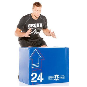Gronk Fitness 3-In-1 Soft-Sided Plyo Box