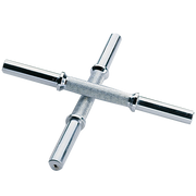 Body-Solid Steel Dumbbell Handle cross view